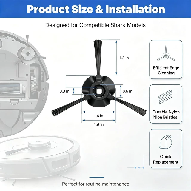 Alt view image 2 of 6 - 17-Piece Kit for Shark Matrix Plus Robot Vac