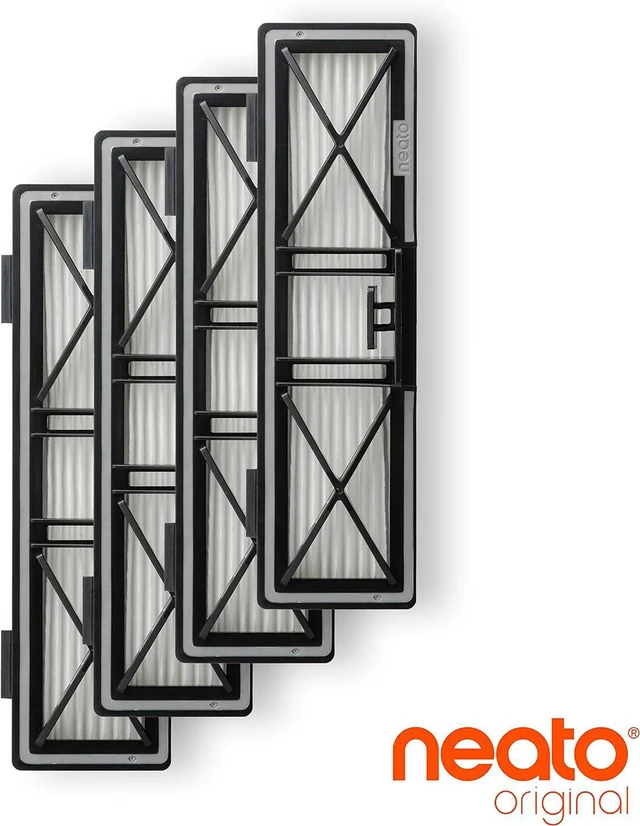 Alt view image 3 of 5 - Neato Robotics Original Replacement Parts- Ultra-Performance Filters (4-pack). Developed for D9, also compatible with D10, D8, D7, D6, D4 Robot Vacuums.