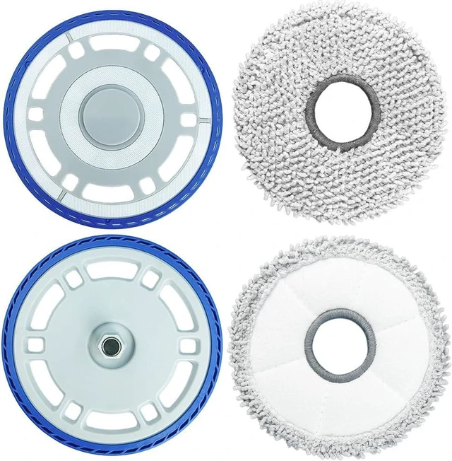 Main image of Ytaland 2 Pack Replacement Mop Pads Holder for Ecovacs Deebot T30 Pro Omni/T30 Omni/T30S/T30S Combo Robot Vacuum Cleaner Accessories, Washable Mopping Pad