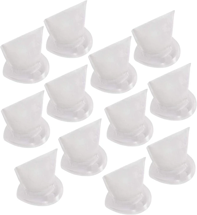 Main image of HQRP 10-pack Filter compatible with Black+Decker HNV115B, HNV115J, HNV215B, HNV220B series Hand Vac Vacuum Cleaners, EVF100 Replacement