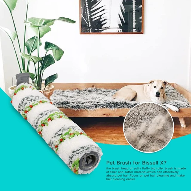 Alt view image 2 of 7 - Brush Roller For Bissell CrossWave X7 Pet Pro 3011,3279,3055,3277 Multi-Surface All in One Wet-Dry Vacuum Cleaner and Filters (5)