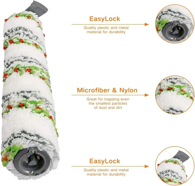 Alt view image 6 of 7 - Brush Roller For Bissell CrossWave X7 Pet Pro 3011,3279,3055,3277 Multi-Surface All in One Wet-Dry Vacuum Cleaner and Filters (5)