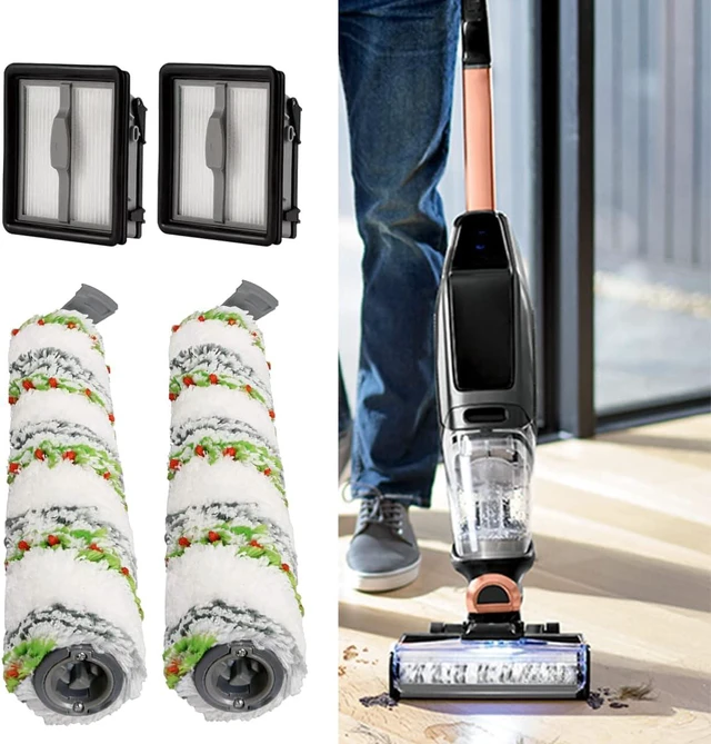 Alt view image 5 of 7 - Brush Roller For Bissell CrossWave X7 Pet Pro 3011,3279,3055,3277 Multi-Surface All in One Wet-Dry Vacuum Cleaner and Filters (5)
