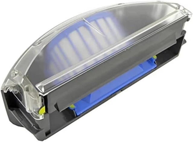 Alt view image 2 of 5 - Dust Box with HEPA Filter Compatible with iRobot Roomba 693 675 650 676 550 500 600 Series Sweeping Robot Vacuum Cleaner Dust Collection Box