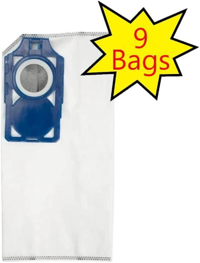 Alt view image 2 of 2 - Standard Hepa Vacuum Bags for Riccar R30D, R30P, & R30PET Uprights - 9-Pack