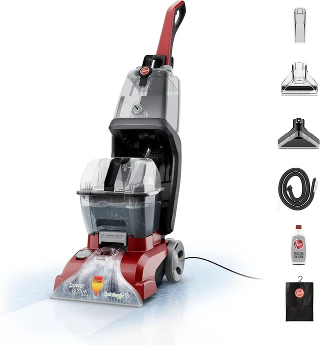 Main image of Hoover PowerScrub Deluxe Carpet Cleaner Machine, Pet & Upholstery Tools