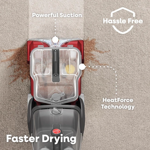 Alt view image 3 of 7 - Hoover PowerScrub Deluxe Carpet Cleaner Machine, Pet & Upholstery Tools