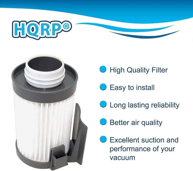 Alt view image 4 of 4 - HQRP Washable Dust Cup Filter 4-Pack compatible with Eureka Optima 431 431A 431BX 431F 431DX 433 433A 437 437AZ, Pet Lover Oh! 439 439AZ Vac Vacuum Cleaner