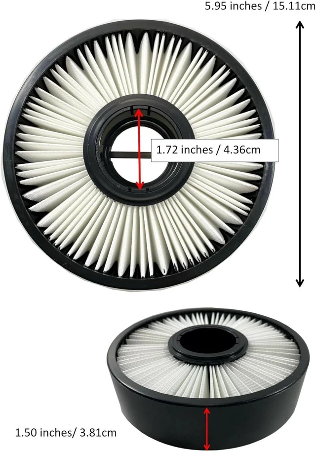 Alt view image 4 of 7 - MaximalPower VF DD F8 x 2 Replacement Filter for Dirt Devil F8, one Size, 2 Pack