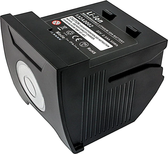 Alt view image 2 of 7 - 22 V 3000mAh Li-ion Relpacement Battery Compatible with Bissell 132A0002, 103A105, AR27, AR29, AR30, AR31. Vacuum Cleaner Parts Battery