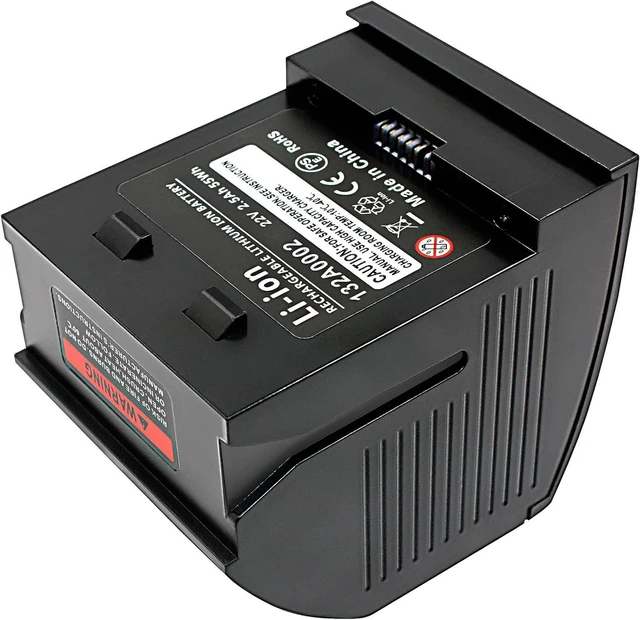 Alt view image 4 of 7 - 22 V 3000mAh Li-ion Relpacement Battery Compatible with Bissell 132A0002, 103A105, AR27, AR29, AR30, AR31. Vacuum Cleaner Parts Battery