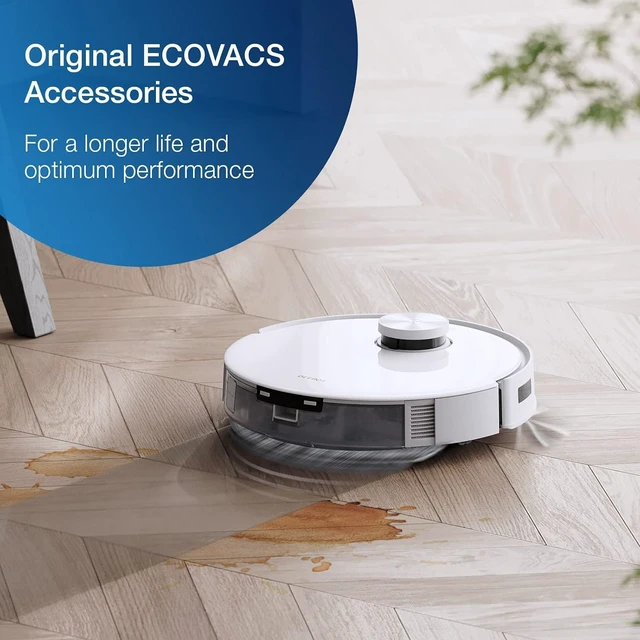 Alt view image 6 of 6 - ECOVACS Deebot Accessory Pack (Replacement Brushes and Filters) for Deebot T20 Omni Robot Vacuum and mop Cleaner