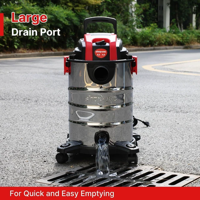 Alt view image 7 of 7 - Shop-Vac 6.5 Gallon 4.0 Peak HP Wet/Dry Vacuum with Blower Function