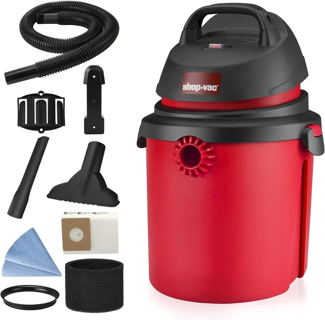 Main image of Shop-Vac 4 Gallon 4.0 Peak HP Wet/Dry Vacuum, Wall Mounted, Blower