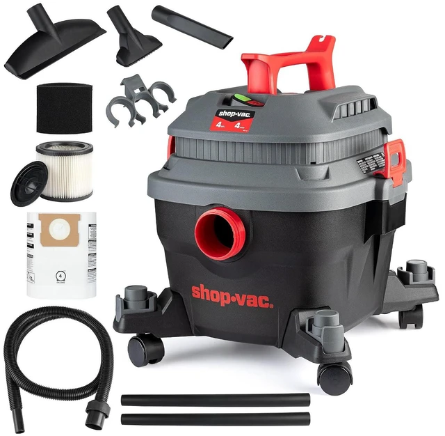 Main image of Shop-Vac 5430096 4 Gallon 4 Peak HP Wet/Dry Vacuum with Blower Function