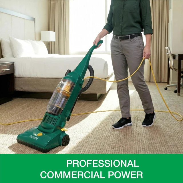 Alt view image 2 of 7 - Bissell Commercial BGU1937T Pro Cup Bagless Upright Vacuum with On-Board Tools