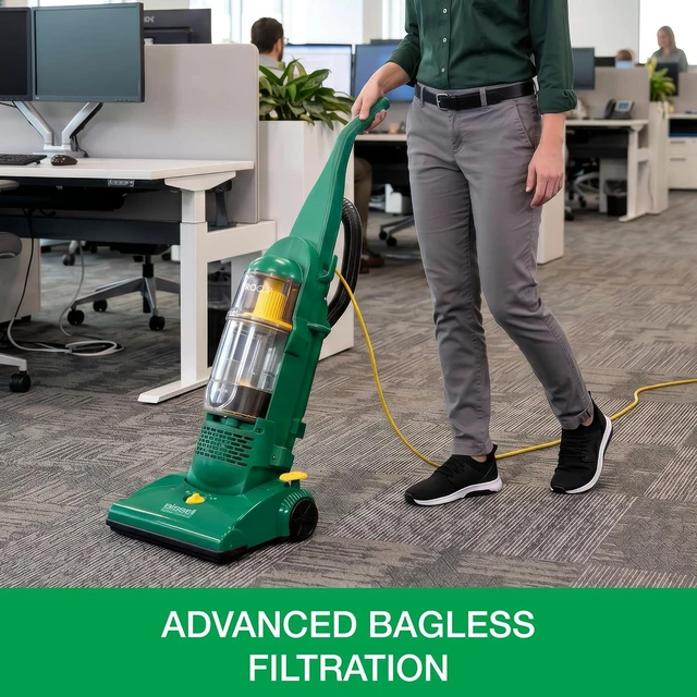 Alt view image 3 of 7 - Bissell Commercial BGU1937T Pro Cup Bagless Upright Vacuum with On-Board Tools