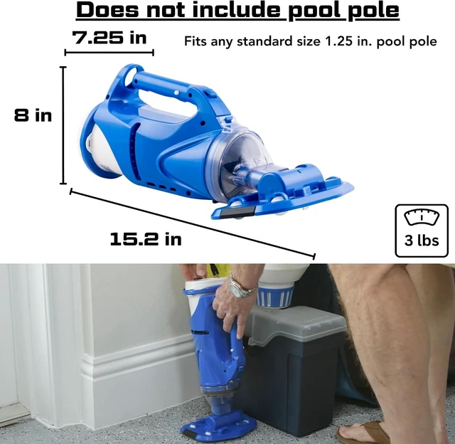 Alt view image 2 of 7 - POOL BLASTER Catfish Gen 2 Cordless Rechargeable Spa & Hot Tub Vacuum