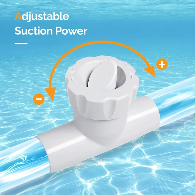 Alt view image 4 of 7 - VINGLI Suction Pool Cleaner, Automatic Wall-Climbing Vacuum - Light Gray