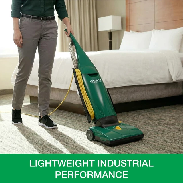 Alt view image 2 of 6 - BISSELL BigGreen Commercial PowerForce Bagged Lightweight, Upright, Industrial, Vacuum Cleaner, BGU1451T