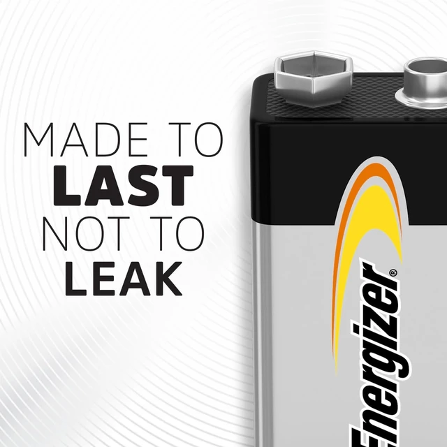 Alt view image 4 of 7 - Energizer Alkaline Power 9V Batteries (8 Pack), Long-Lasting