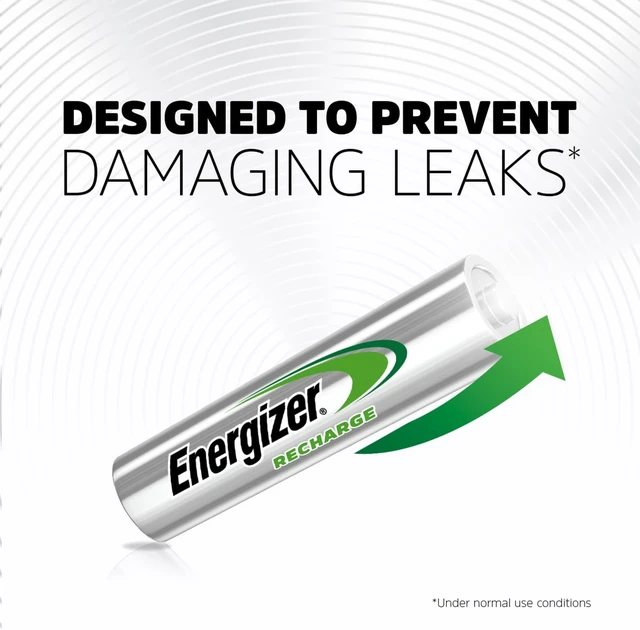 Alt view image 7 of 7 - Energizer Recharge Universal Rechargeable AAA Batteries (8 Pack), Triple A Batteries
