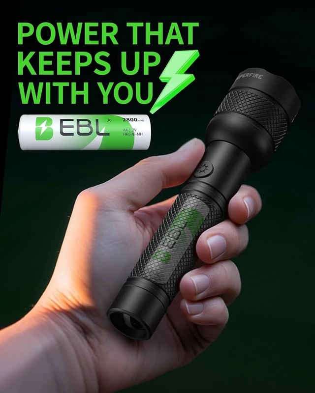 Alt view image 2 of 7 - EBL 24 Sets AA AAA Batteries Combo with 12 AA 2800mAh & 12 AAA 1100mAh