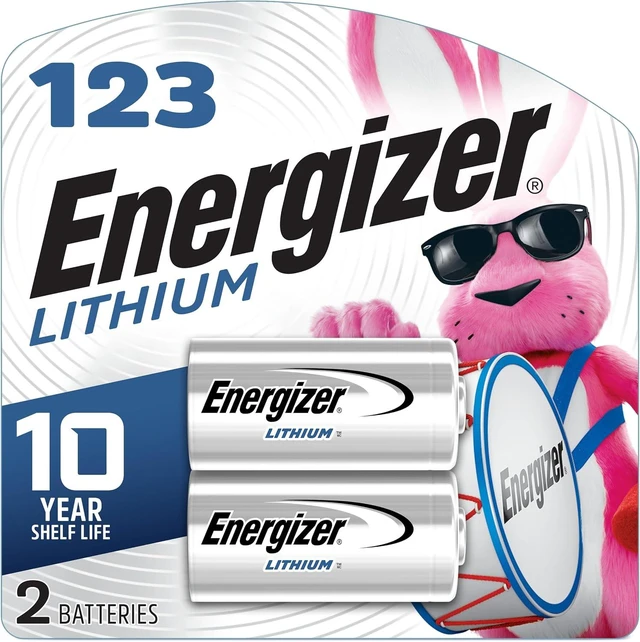 Main image of Energizer 123 Lithium Batteries, 3V Photo Batteries, 2 Count, (Pack of 2)