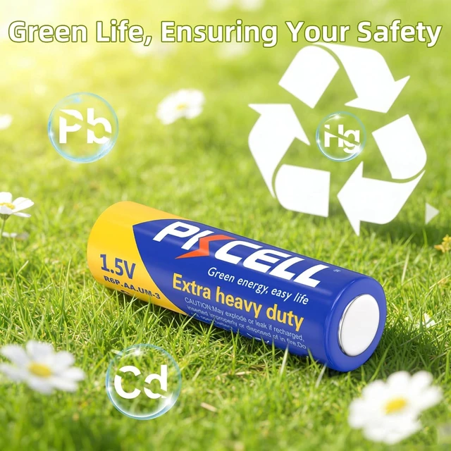 Alt view image 5 of 7 - PKCELL AA Batteries 80 Pack, 1.5V Double A Batteries Carbon Zinc