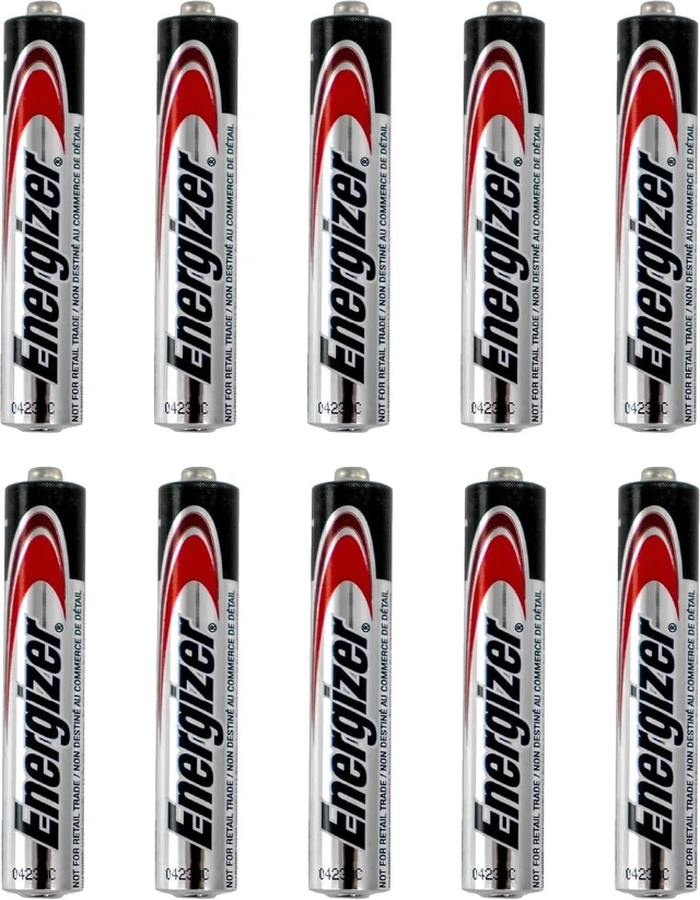 Main image of Energizer AAAA EN96 LR61 1.5v Miniature Alkaline Batteries - 10 Pack