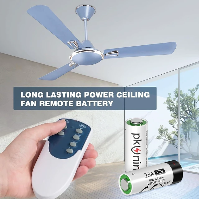 Alt view image 4 of 7 - PKUNIN A23 23A 12 Volt Battery Alkaline 23A 12V Battery for Remote 20 Pack