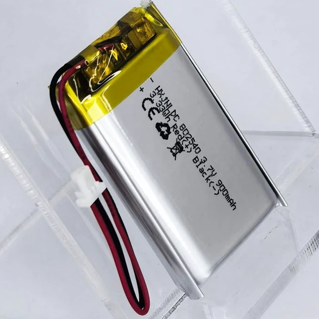 Alt view image 5 of 6 - 802540 3.7v 900mAh Lithium Battery for Sena 10S 20s 30K Series 10S-01 20s-01 30K-01D Motorcycles Bluetooth Headset Battery Replacement Intercom