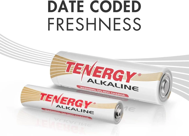 Alt view image 6 of 6 - Tenergy Combo 48xAA 24xAAA 1.5V Alkaline Batteries, High Performance AA/AAA Non-Rechargeable Battery for Clocks, Remotes, Toys & Electronic Devices, Household Batteries
