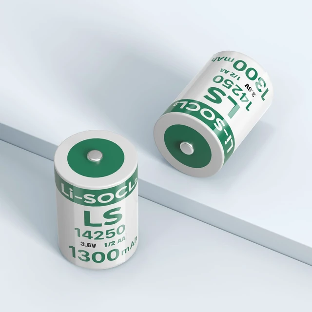 Alt view image 7 of 7 - 2-Pack LS14250 3.6V 1/2AA 1300mAh Lithium Battery for SAFT Water Meter Electricity Meter Gas, ER14250 Batteries Non-Rechargeable