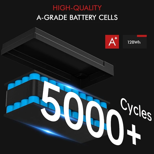 Alt view image 5 of 7 - CYCLENBATT 12V 10Ah LiFePO4 Lithium Battery, UL Certified, 5000+ Cycles
