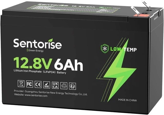 Main image of 12V 6Ah Lithium LiFePO4 Deep Cycle Battery