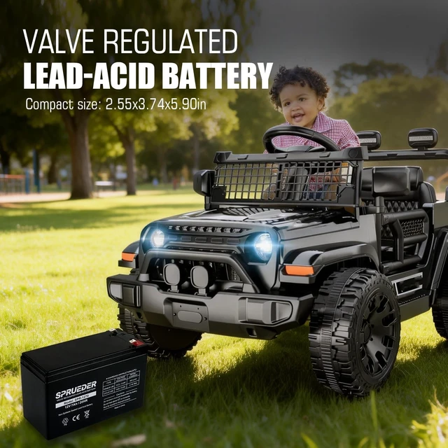 Alt view image 4 of 7 - 12 Volt 7Ah Rechargeable Sealed Lead Acid(SLA) Battery with F1 Terminal