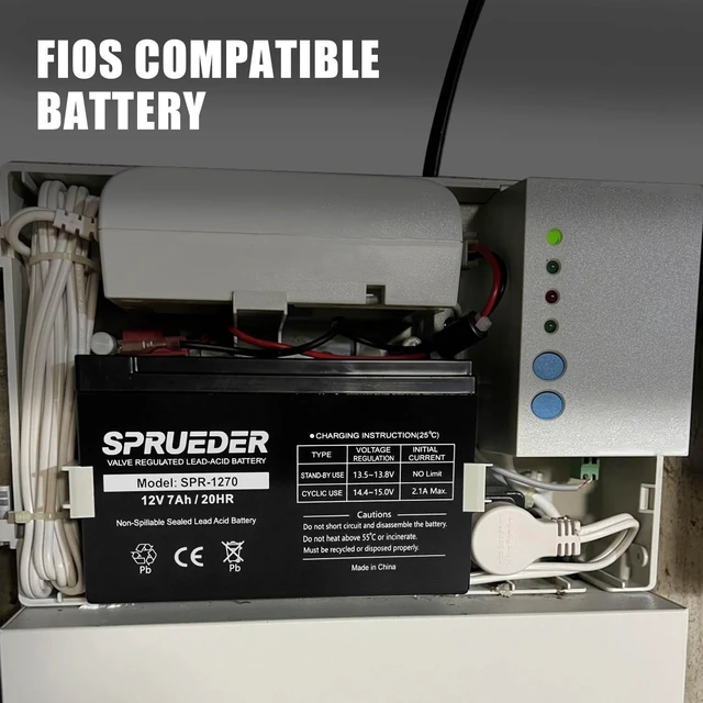 Alt view image 5 of 7 - 12 Volt 7Ah Rechargeable Sealed Lead Acid(SLA) Battery with F1 Terminal