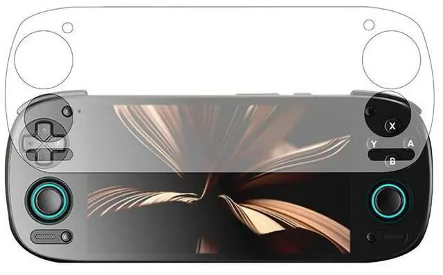 Alt view image 5 of 7 - For Retroid Pocket 5 Tempered Glass Screen Protector Films 9H Anti-Scratch Ultra-Clear Game Console Tempered Glass Film