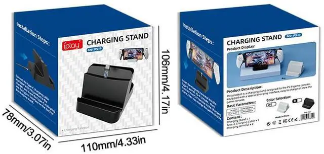 Main image of Controller Charging Station Fast Controller Charger with Type-C Adapter Charging Docking Station Suitable for PS5 Portal