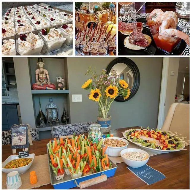 Main image of 50Pcs Disposable Hard Plastic Transparent Gold Powder Mousses Dessert Appetizers Cup Spoons Lids Wedding Party Food Holder