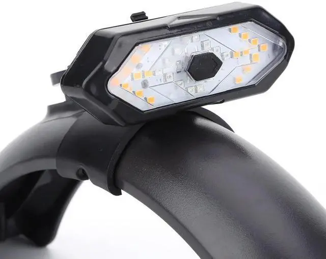 Alt view image 5 of 7 - Turn Signal Safety Light 900mAh Rear Lamp Wireless Remote Control Micro USB Rechargeable Waterproof for M365 Pro 2 MI 4