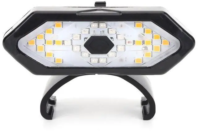 Alt view image 6 of 7 - Turn Signal Safety Light 900mAh Rear Lamp Wireless Remote Control Micro USB Rechargeable Waterproof for M365 Pro 2 MI 4