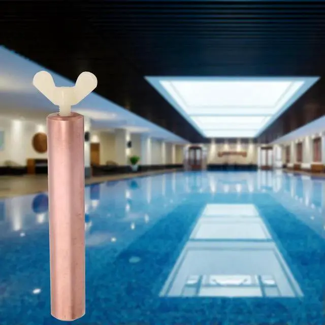 Alt view image 4 of 4 - 1-10PCS Solar Copper Anode for Pool Ionizer Swimming Pool Purifier Cleaner Replacement Copper Rod Parts Pool Accessories