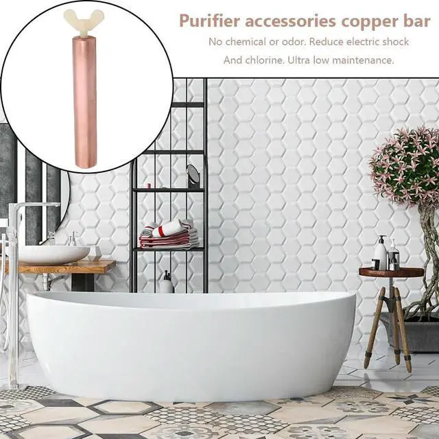 Alt view image 3 of 4 - 1-10PCS Solar Copper Anode for Pool Ionizer Swimming Pool Purifier Cleaner Replacement Copper Rod Parts Pool Accessories