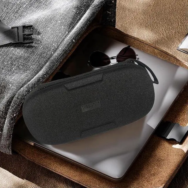 Alt view image 3 of 4 - Protable Carrying Case Anti-scratch Travel Protective Case with Mesh Pocket Zipper Handbag for Retroid Pocket 5 Game Console