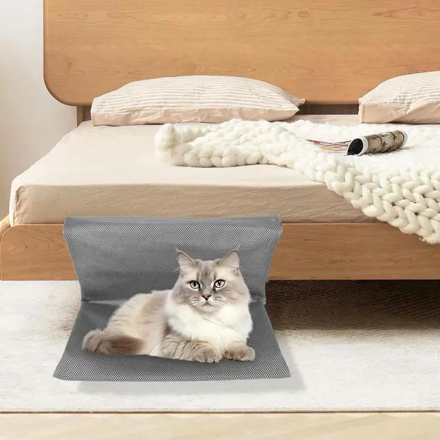 Alt view image 4 of 4 - Cat Pet Animal Hanging Bed Easy To Install Pet Cat Stand Bed Hanging Cat Nest Pet Sleeping Bed for Cats and Kittens