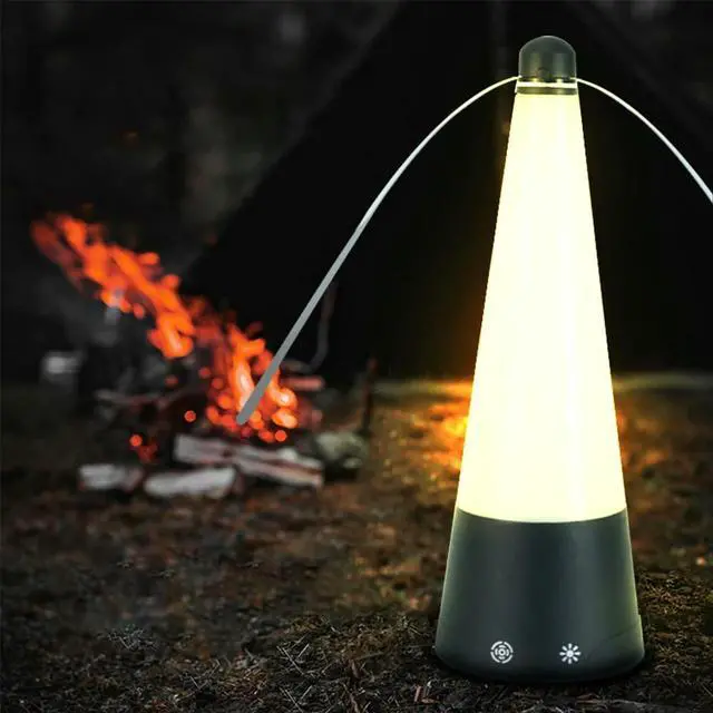 Alt view image 3 of 4 - Fly Deterrent with Holographic Blades Table Top Bug Repellent Fan LED Light Fly Swatter Fan for Picnic Restaurant Party Home BBQ