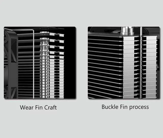 Alt view image 2 of 4 - 1-5PCS M.2-THREE M2 2280 Solid State Hard Disk Heat Sink with Fan SSD Radiator PC Aluminum Heatsink Cooling Thermal Pad