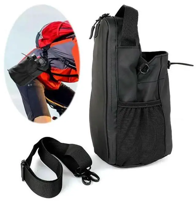 Alt view image 2 of 4 - Magnetic Gym Bag Water Bottle Bag Sling Bag Crossbody Water Bottle Pouch Phone Holder for Men Women Fitness Travel Sports